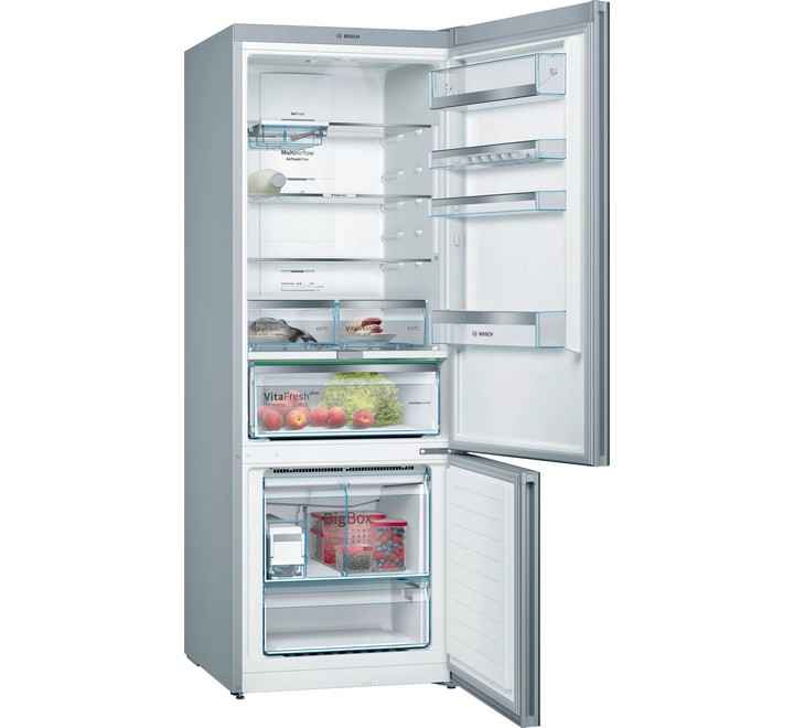 Bosch 559 L 2 Star Inverter Frost Free Double Door Refrigerator (Series 6 KGN56LB41I Black Bottom Freezer)